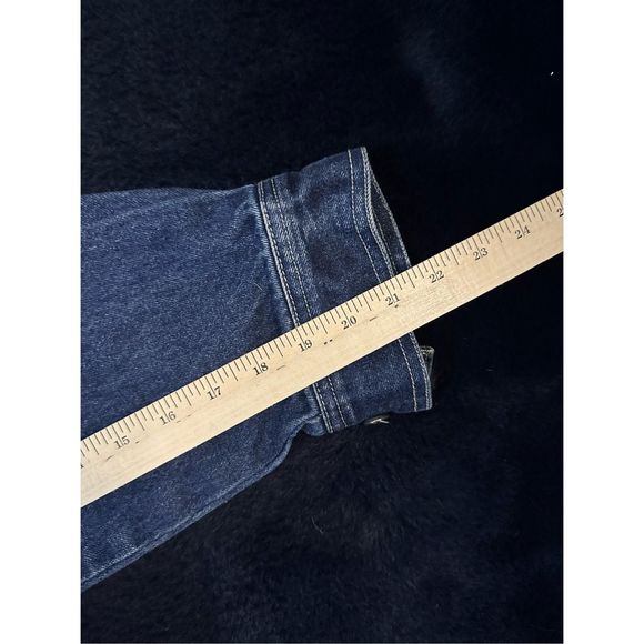 Vintage Boxx Jeans Baggy Skater Hip Hop Denim Jacket Sz Large BR - Picture 10 of 10